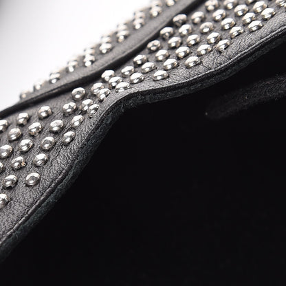 Saint Laurent Calfskin Metal Eyelet LuLu Richelieu Metal Eyelet Lace Up Oxfords 38.5 Black 12 of 14