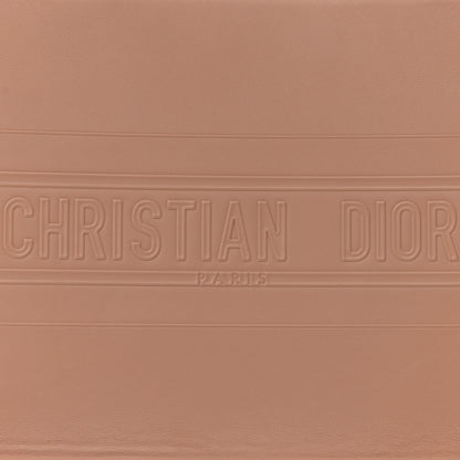 Christian Dior Calfskin Embossed Medium Book Tote Rose de Vents 8 of 10