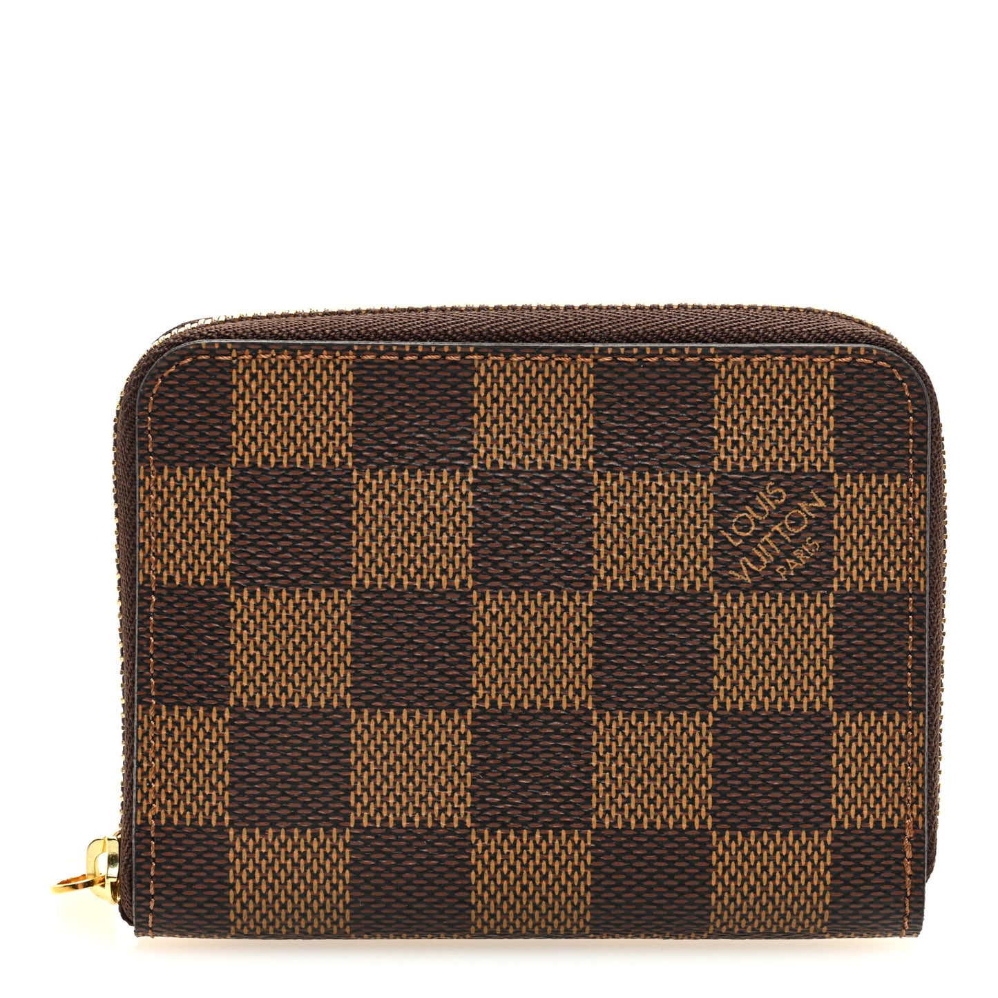 Damier Ebene Zippy Coin Purse