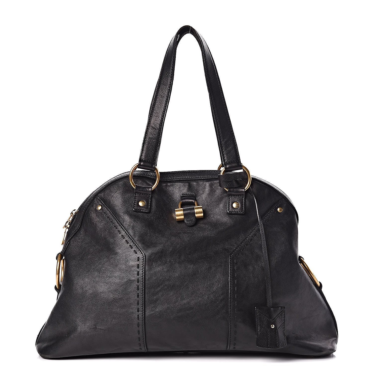 Saint Laurent Calfskin Large Muse Black 1 of 15