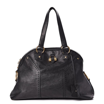 Saint Laurent Calfskin Large Muse Black 1 of 15