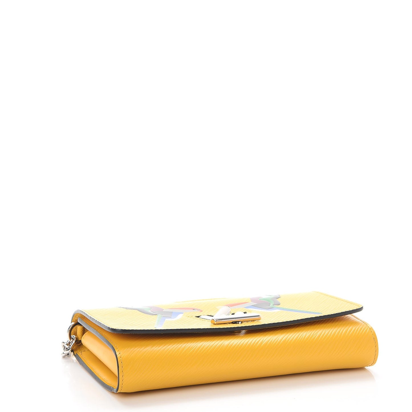 Epi Early Bird Twist Chain Wallet Jonquille