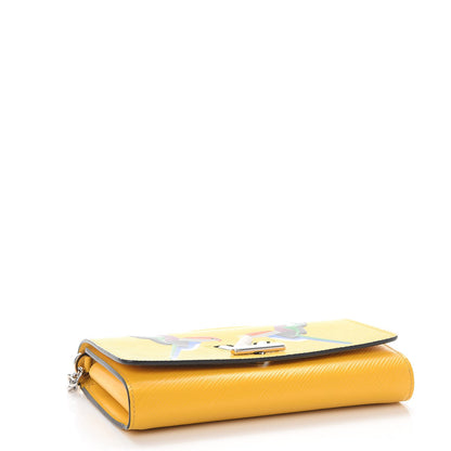 Louis Vuitton Epi Early Bird Twist Chain Wallet Jonquille 4 of 9