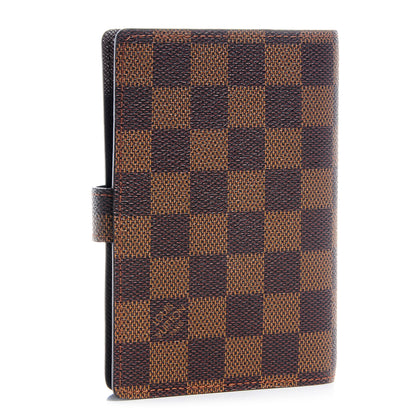 Louis Vuitton Damier Ebene Small Ring Agenda 3 of 8