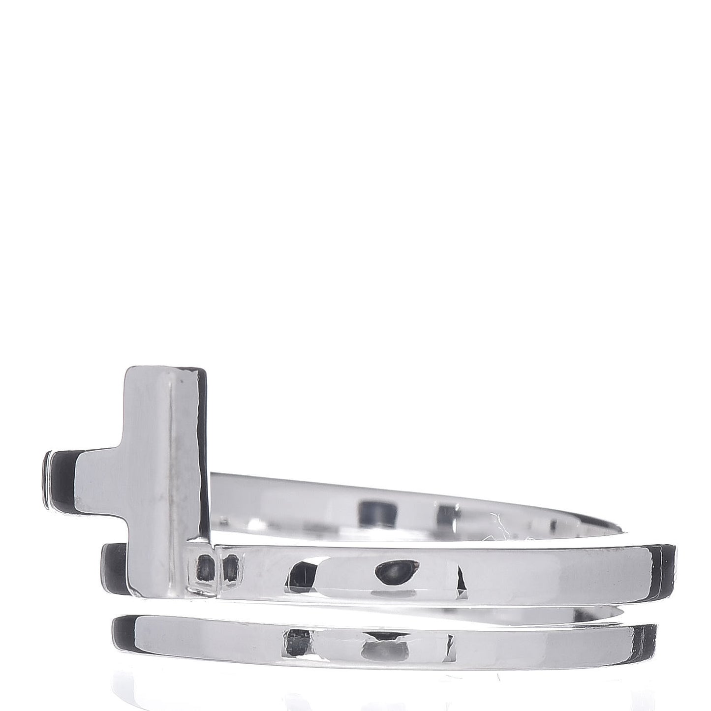 Sterling Silver T Square Wrap Ring 52 6