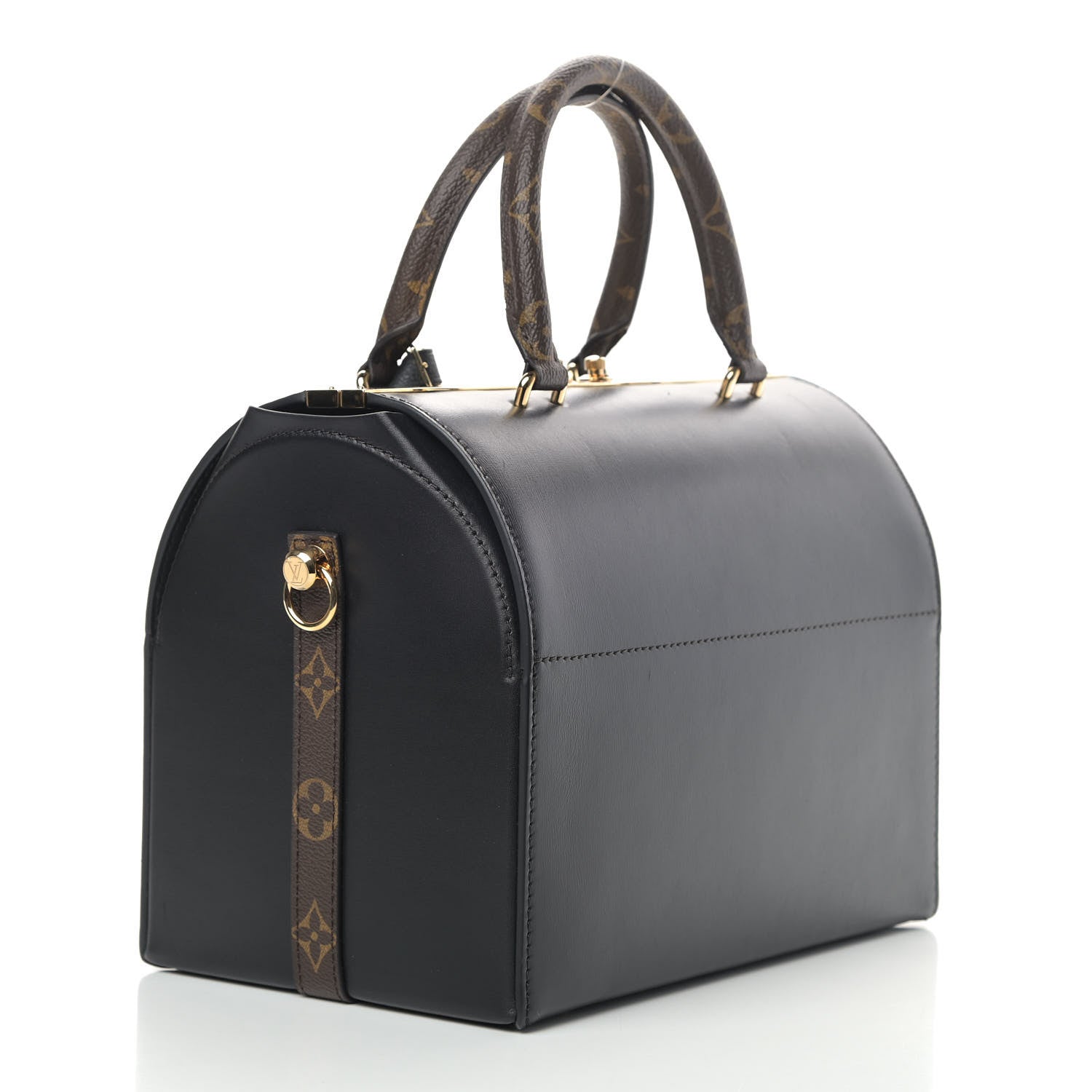 Louis Vuitton Monogram Speedy Doctor 25 Black 3 of 12