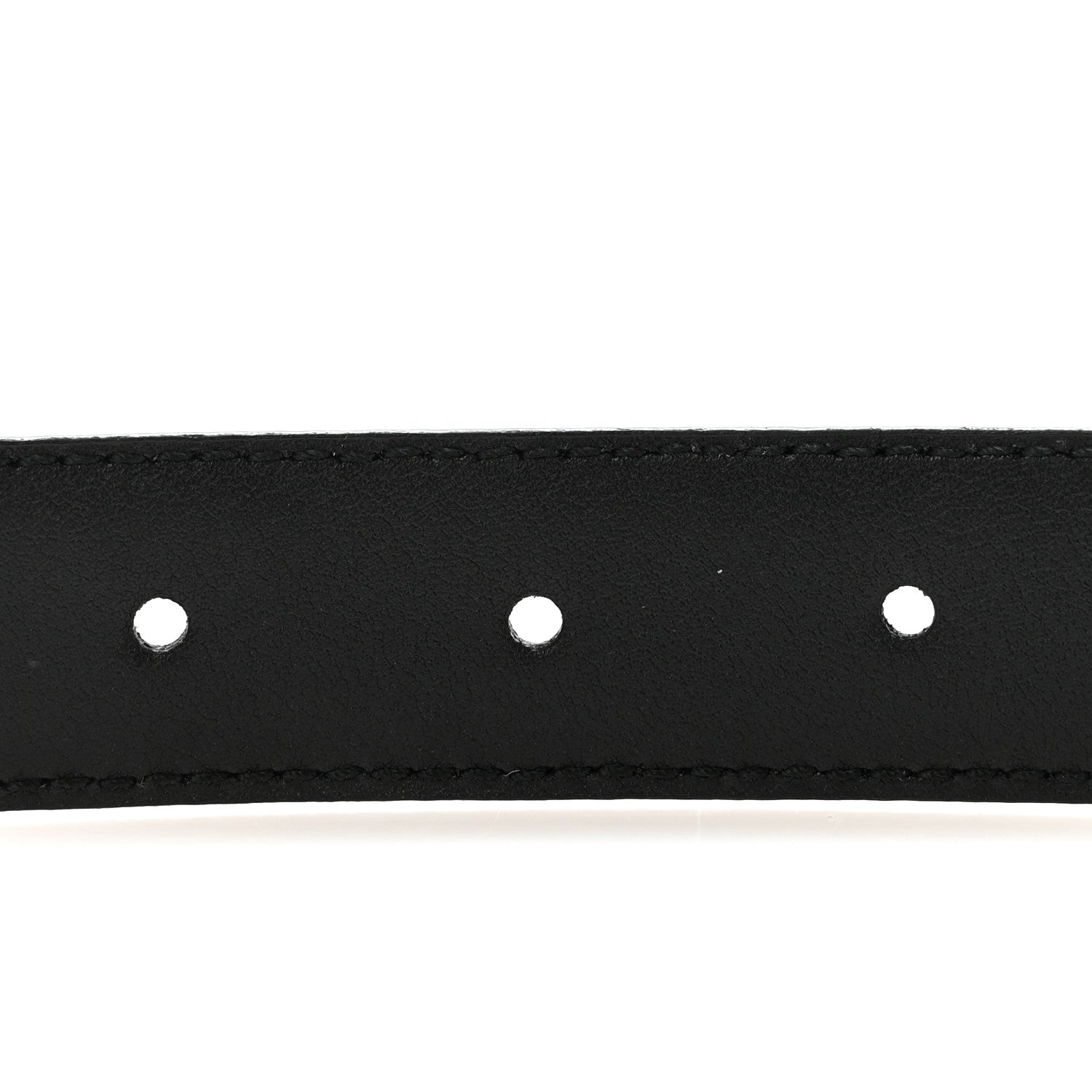 Gucci Calfskin Icaro G Cube 25mm Belt 75 30 Black 7 of 12