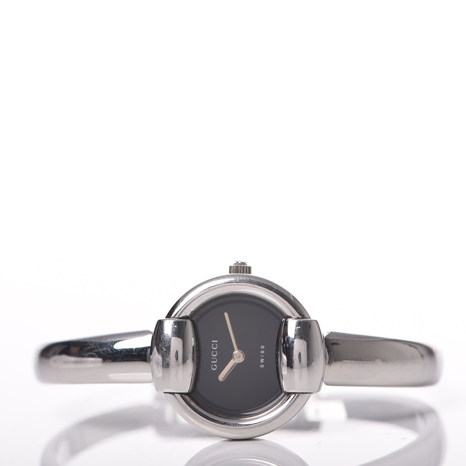 Gucci Stainless Steel 25mm 1400L Quartz Watch Black 3 of 9
