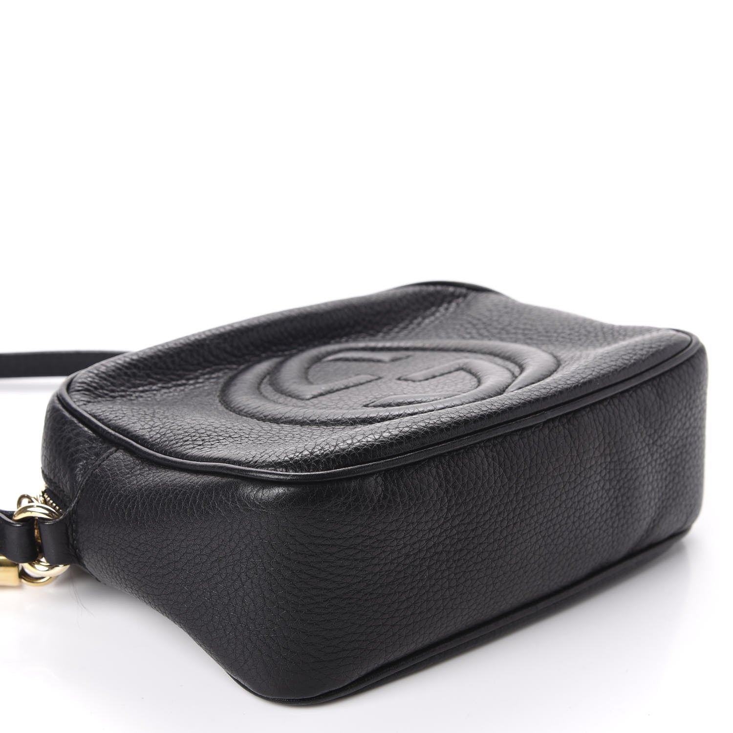 Gucci Pebbled Calfskin Small Soho Disco Bag Black 4 of 10