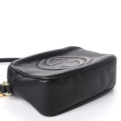 Gucci Pebbled Calfskin Small Soho Disco Bag Black 4 of 10