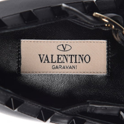 Valentino Garavani Nappa Rockstud Cage Ballerina Flats 37 Black 6 of 7