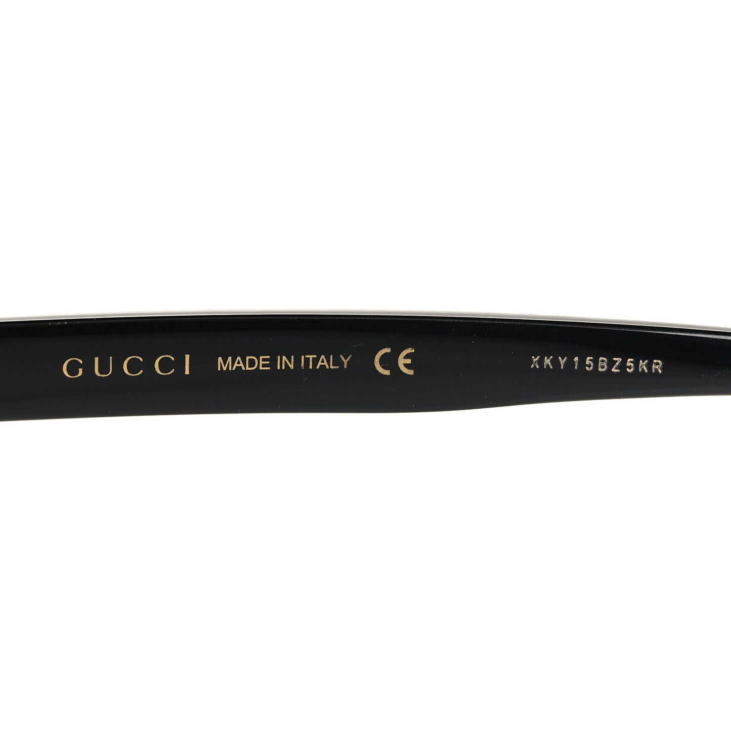 Crystal Square Frame GG Sunglasses GG0418S Black