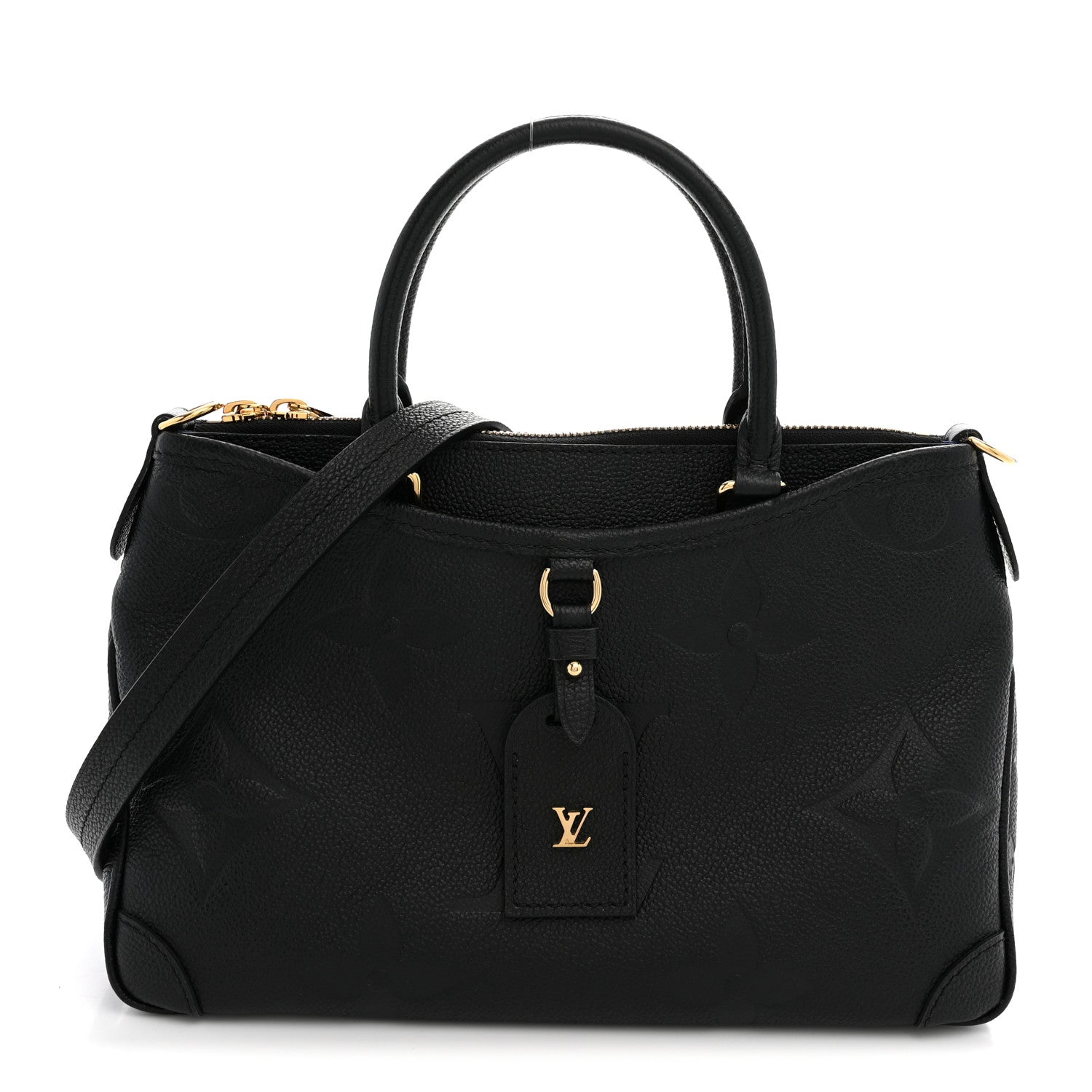 Louis Vuitton Empreinte Monogram Giant Trianon PM Black 1 of 10