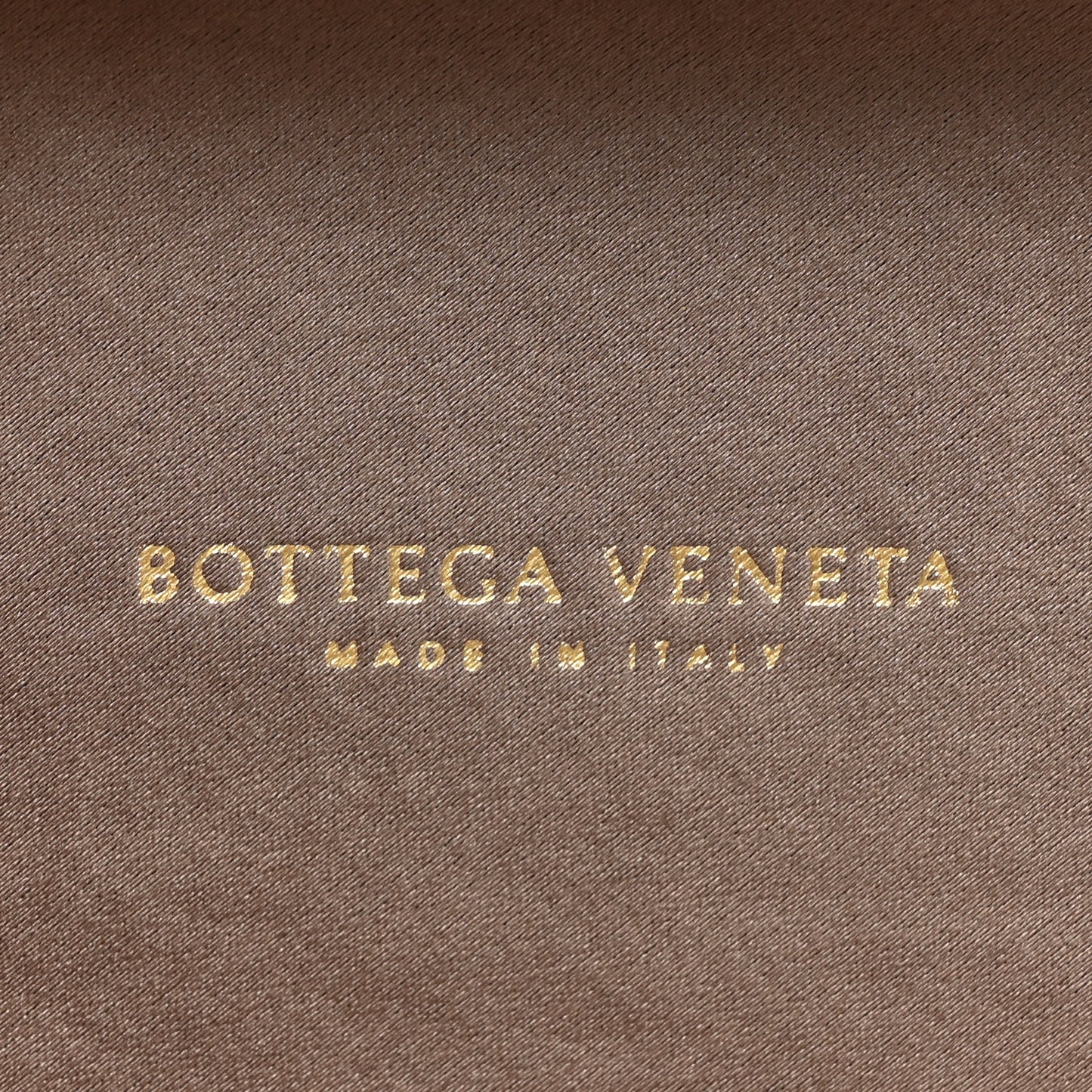 Satin Ayers Intrecciato Chain Knot Clutch
