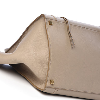 Celine Supple Calfskin Medium Phantom Luggage Beige 11 of 13