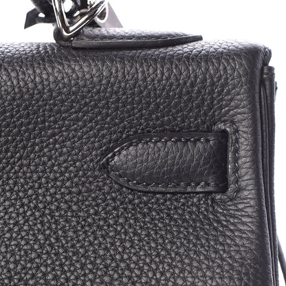 Hermes Togo Kelly Retourne 32 Black 14 of 34
