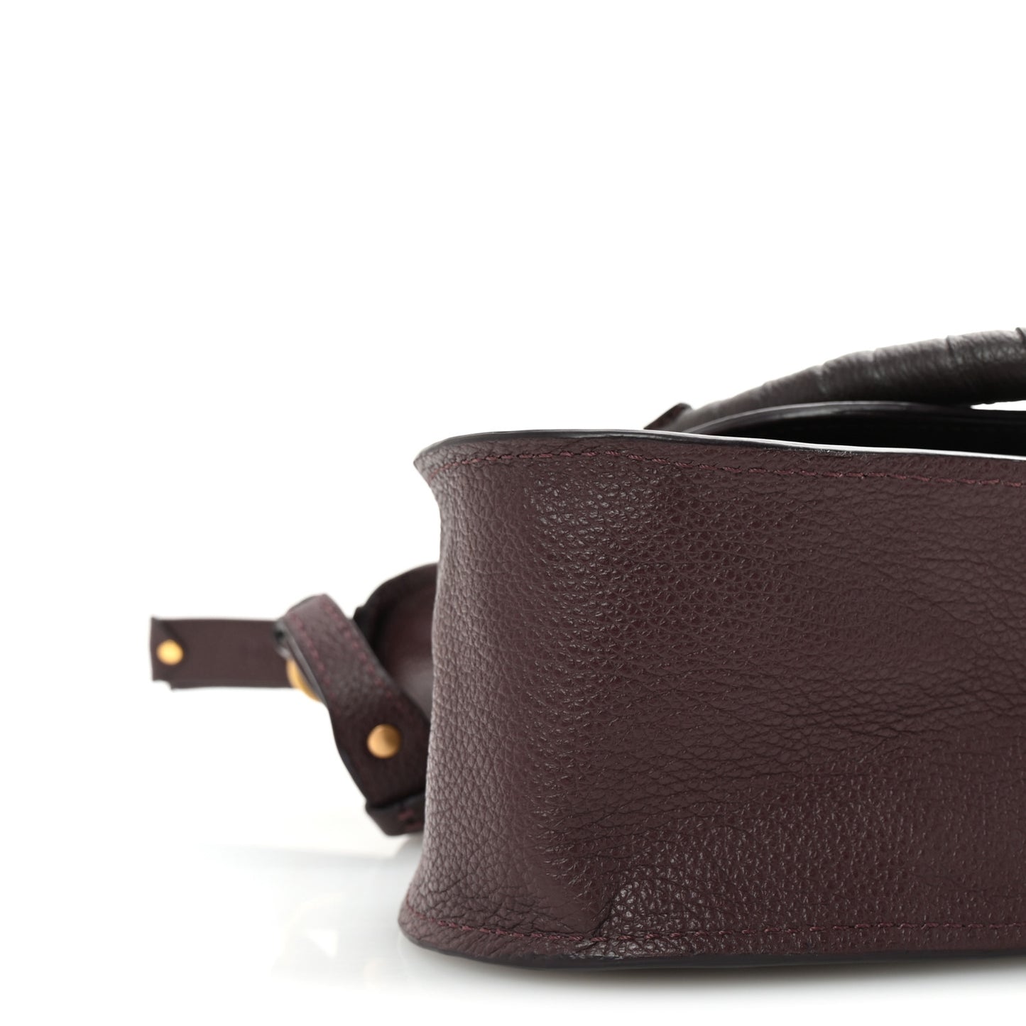 Calfskin Small Marcie Satchel Deep Violine