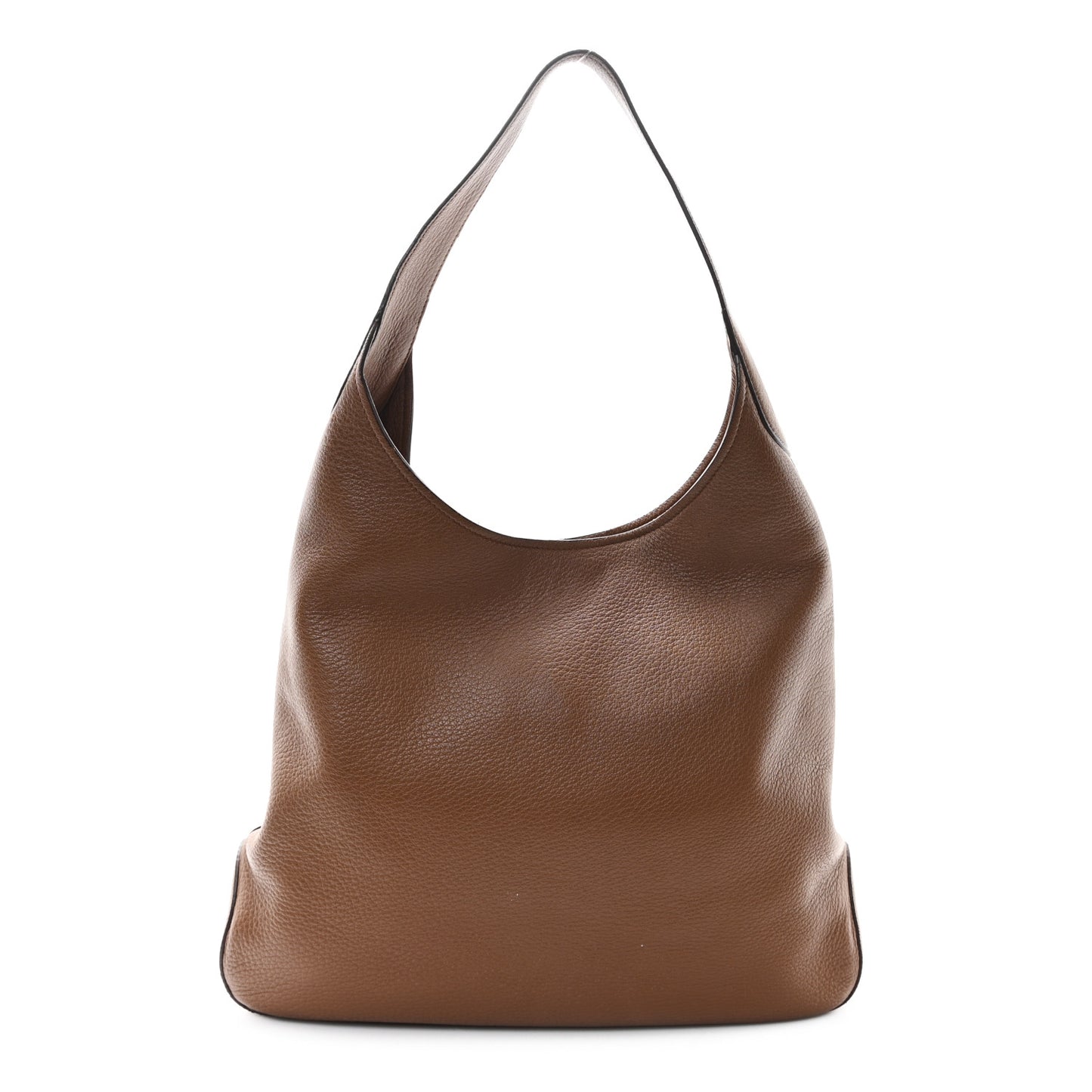Vitello Daino Medium Pocket Hobo Bag Cannella
