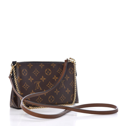Louis Vuitton Monogram Pallas Clutch Black 3 of 11