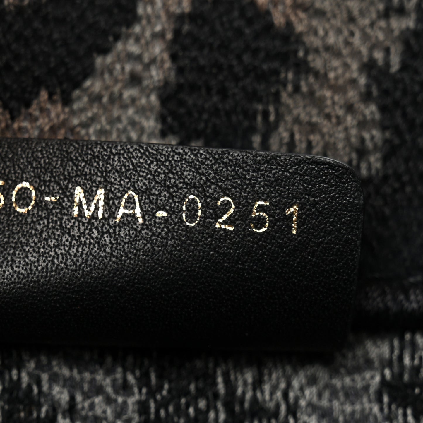 Canvas Mizza Embroidered Large Leopard Book Tote Grey