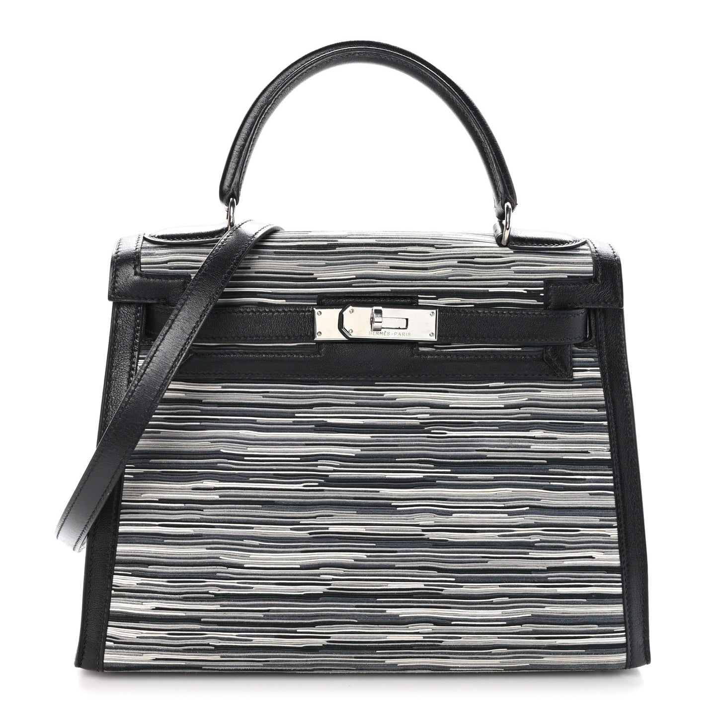 Box Toile Vibrato Kelly Sellier 28 Black Gris
