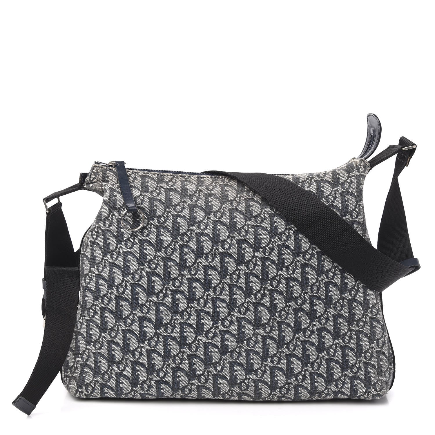 Christian Dior Monogram Messenger Navy 1 of 10