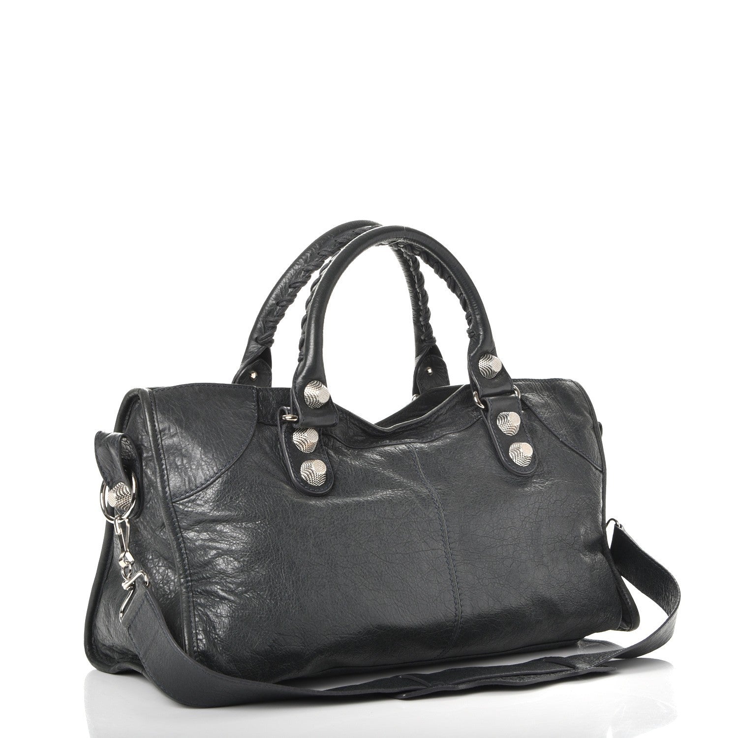 Balenciaga Agneau Giant 21 Silver Hardware Part Time Anthracite 4 of 9