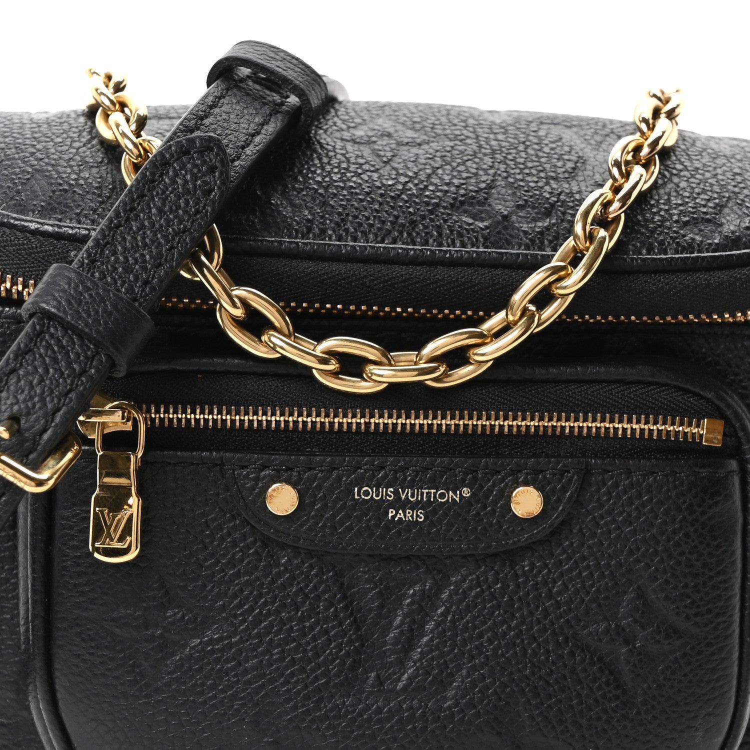 Louis Vuitton Empreinte Mini Bumbag Black 7 of 10
