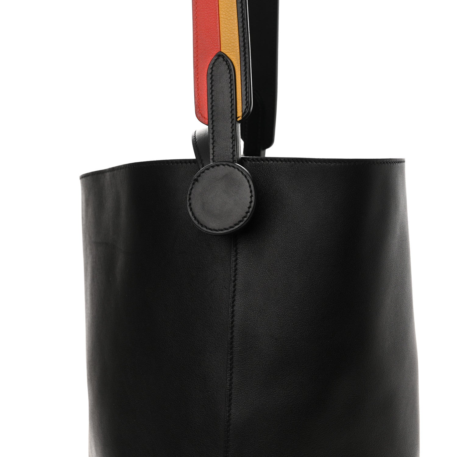 Hermes Evercolor Swift Sac Licol 19 Black Bleu Indigo Ambre Capucine 8 of 16