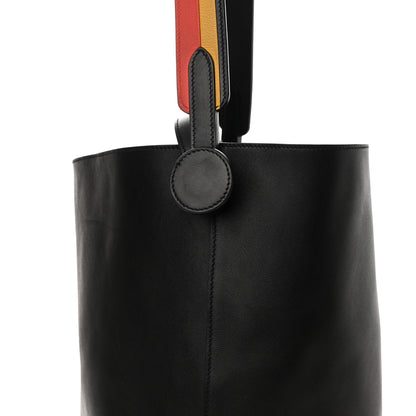 Hermes Evercolor Swift Sac Licol 19 Black Bleu Indigo Ambre Capucine 8 of 16