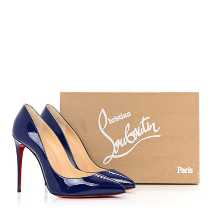 Christian Louboutin Patent Pigalle Follies 100 Pumps 38.5 Nomade 8 of 8
