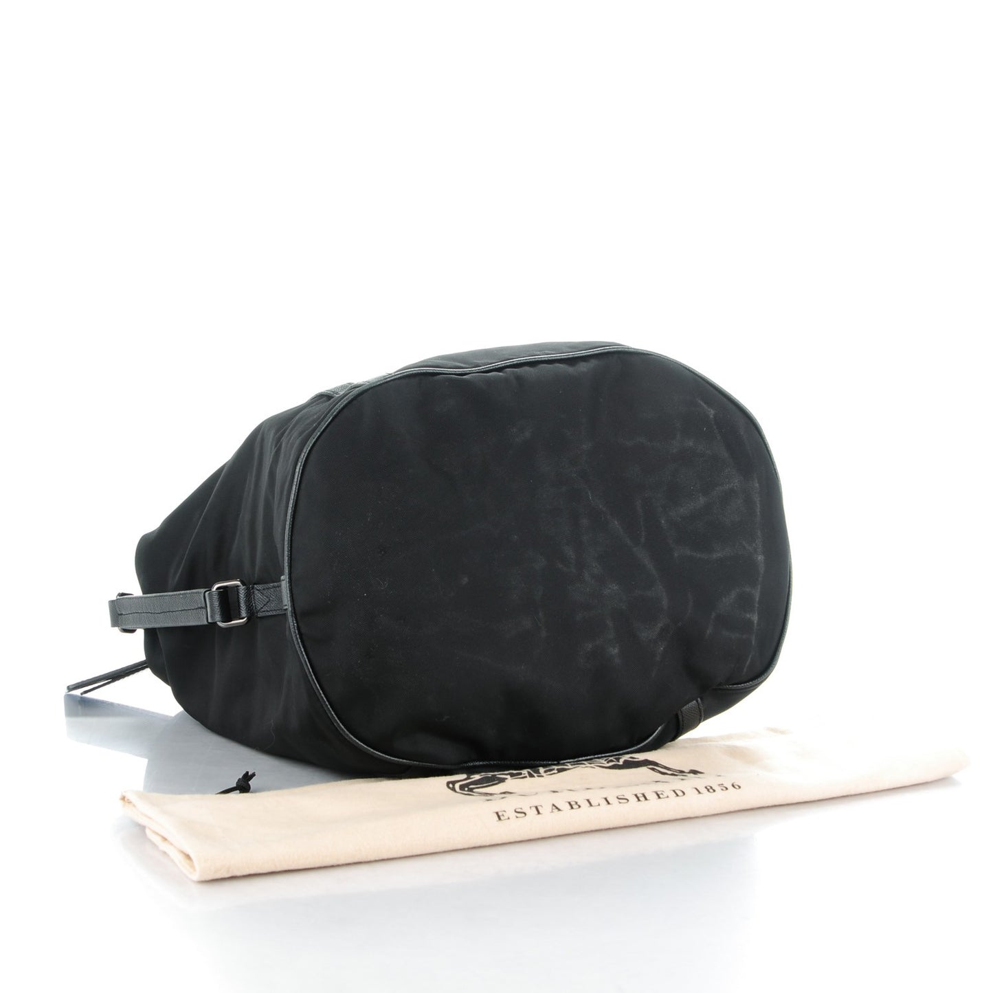London Leather Nylon Mens Tote Black