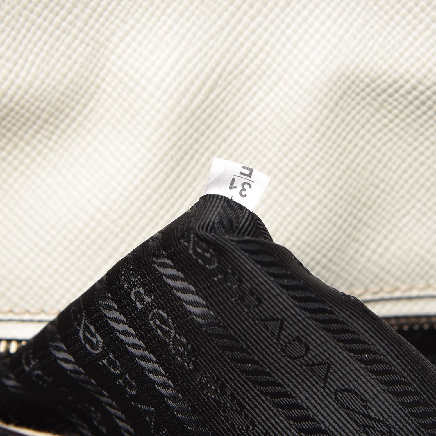 Prada Saffiano Cuir Twin Tote Talco 7 of 12