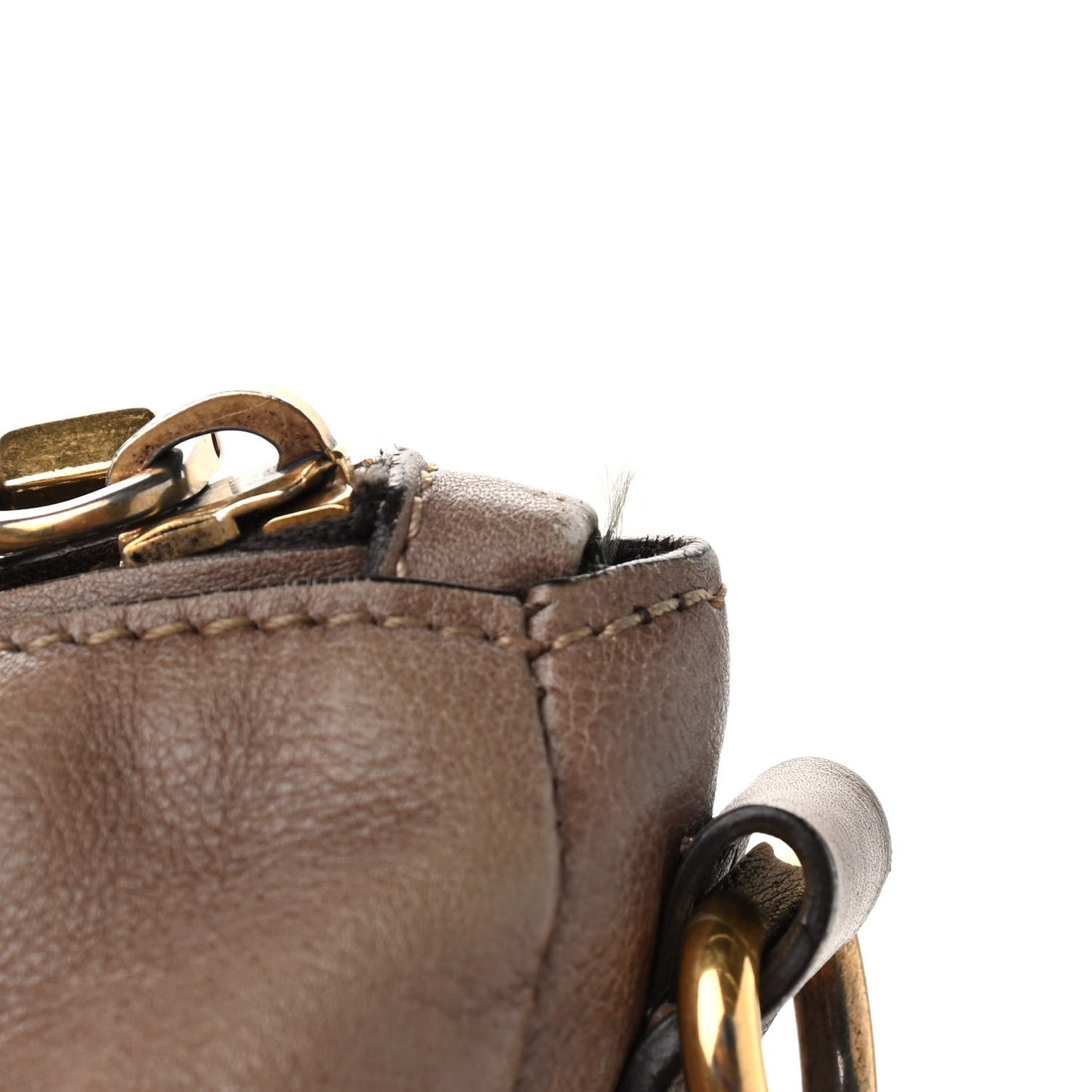 Soft Calf Chain Bag Bambu
