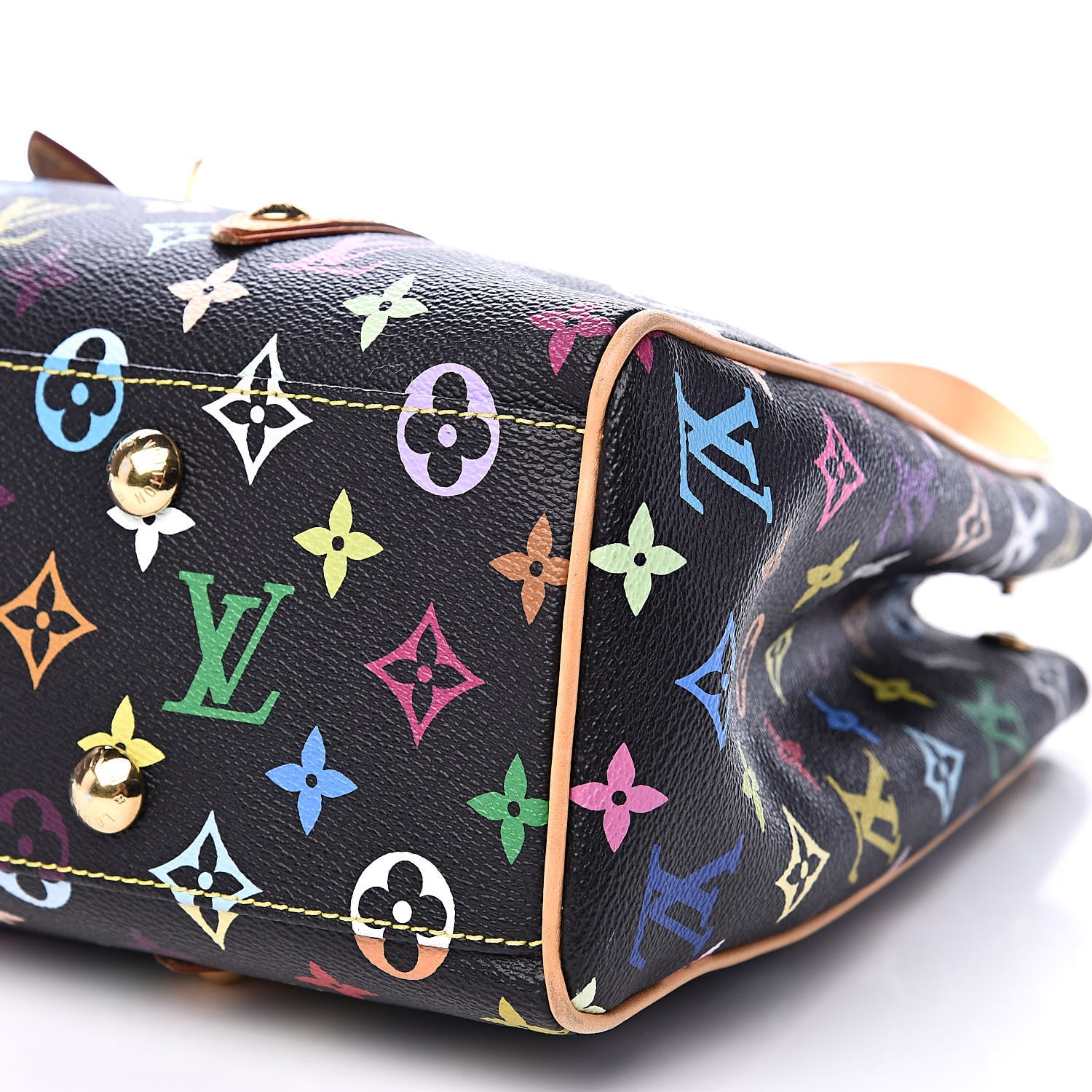 Louis Vuitton Monogram Multicolor Aurelia MM Black 10 of 11