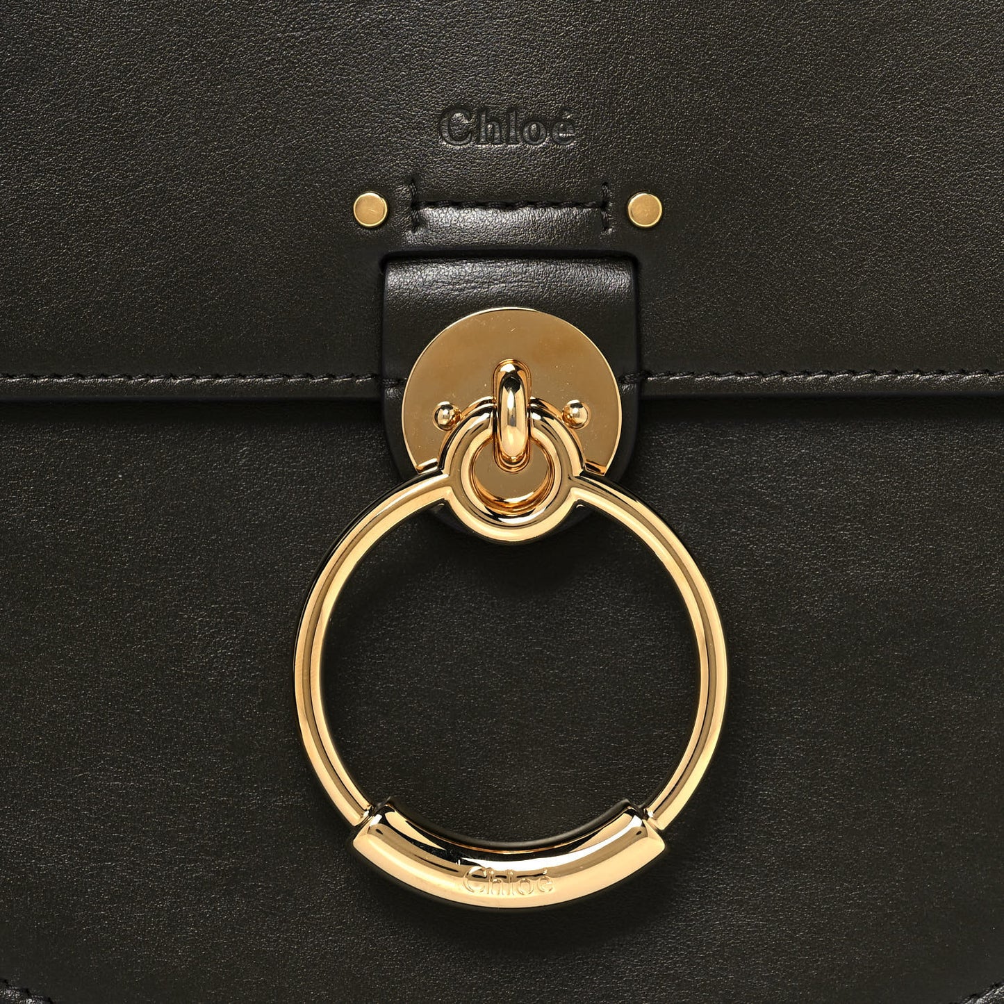 Calfskin Large Tess Deep Forest