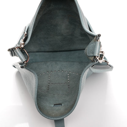 Hermes Taurillon Clemence Evelyne III GM Ciel 6 of 7