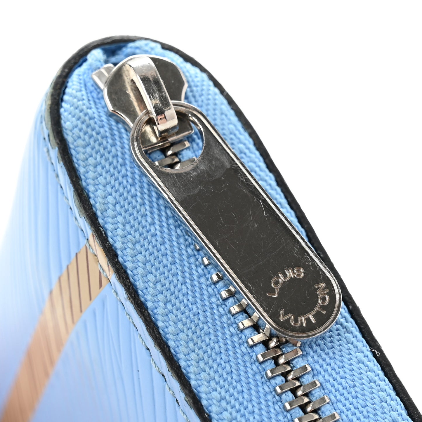 Epi Early Bird Zippy Coin Purse Bleuet