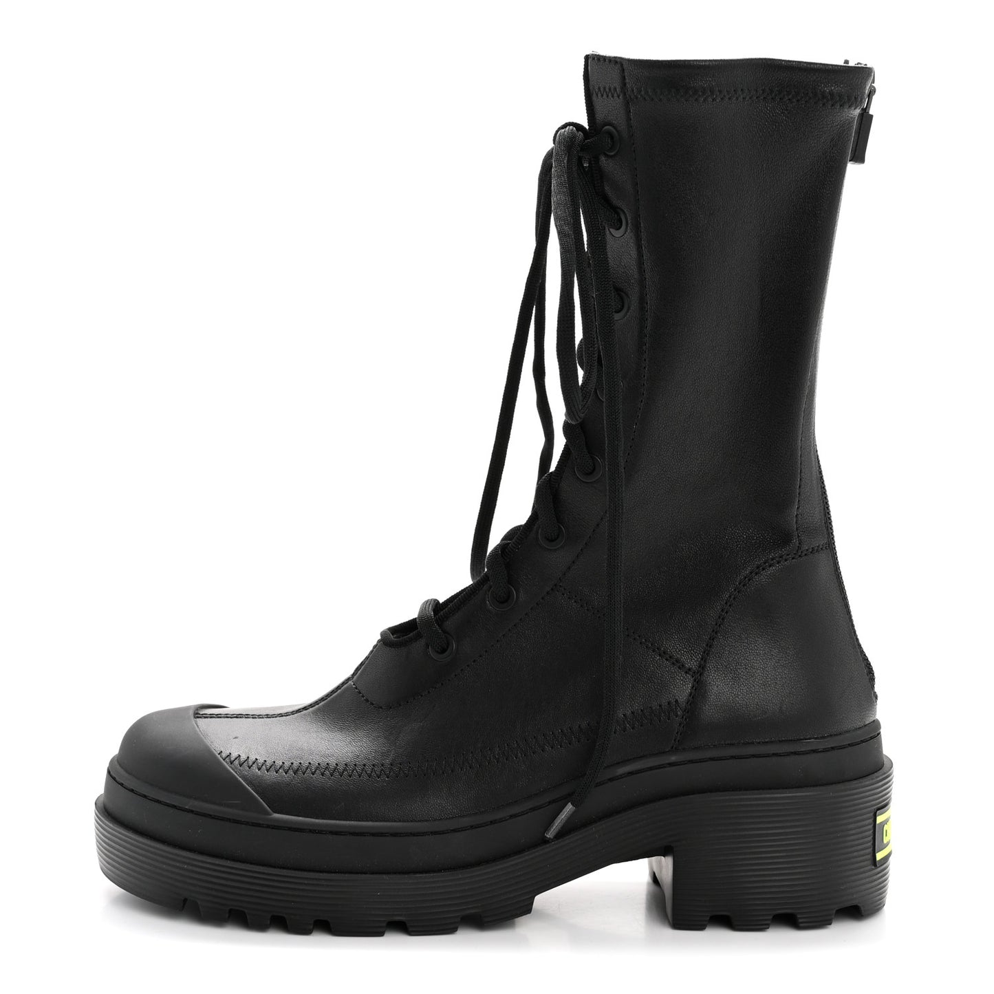 Nappa Stretch Dior Arcade Boots 38 Black