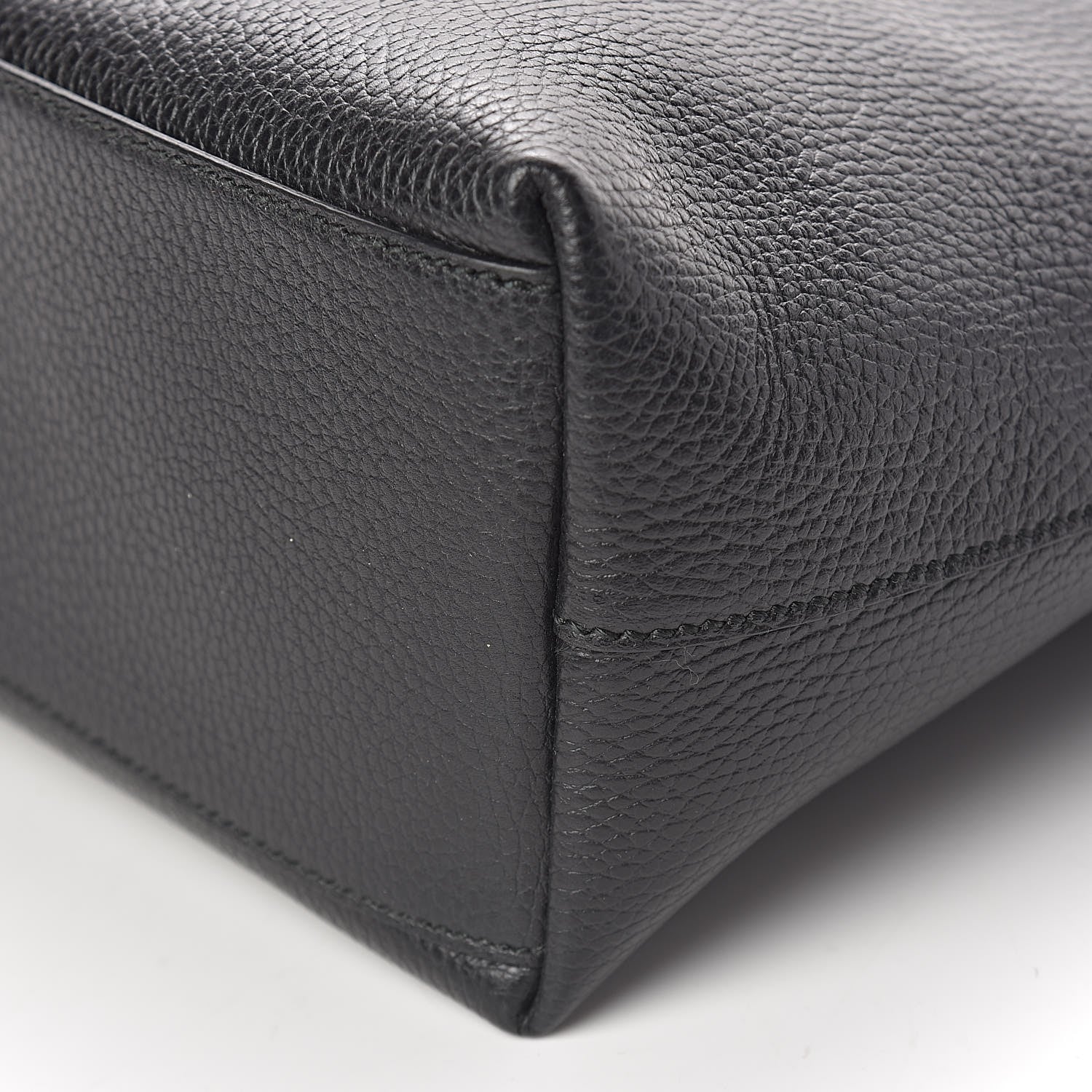 Gucci Dollar Calfskin GG Hobo Black 10 of 11
