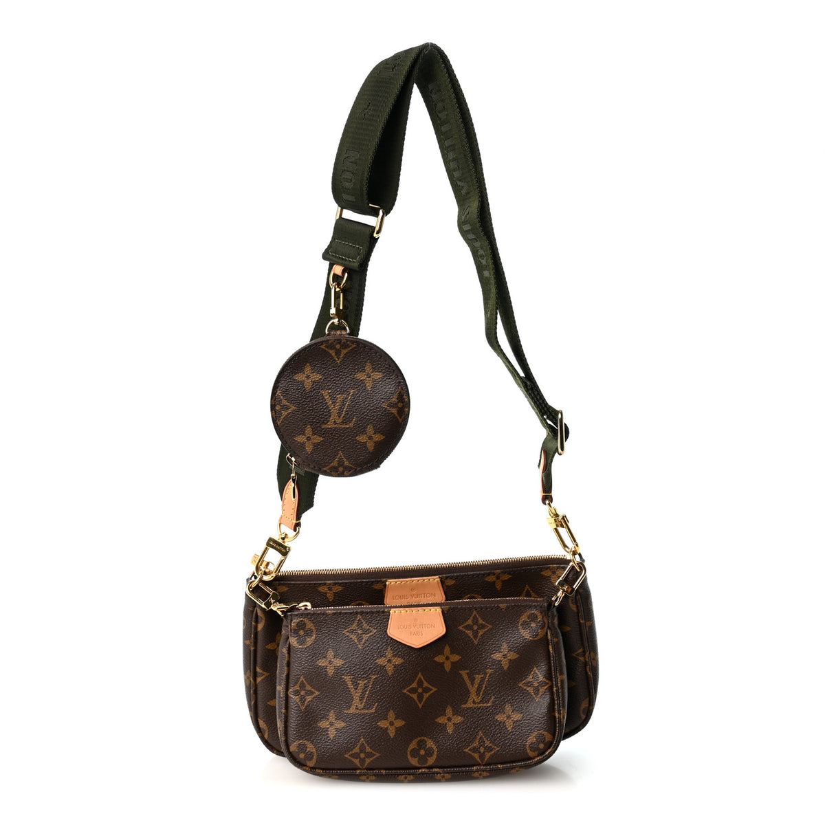 Monogram Multi Pochette Accessories Kaki