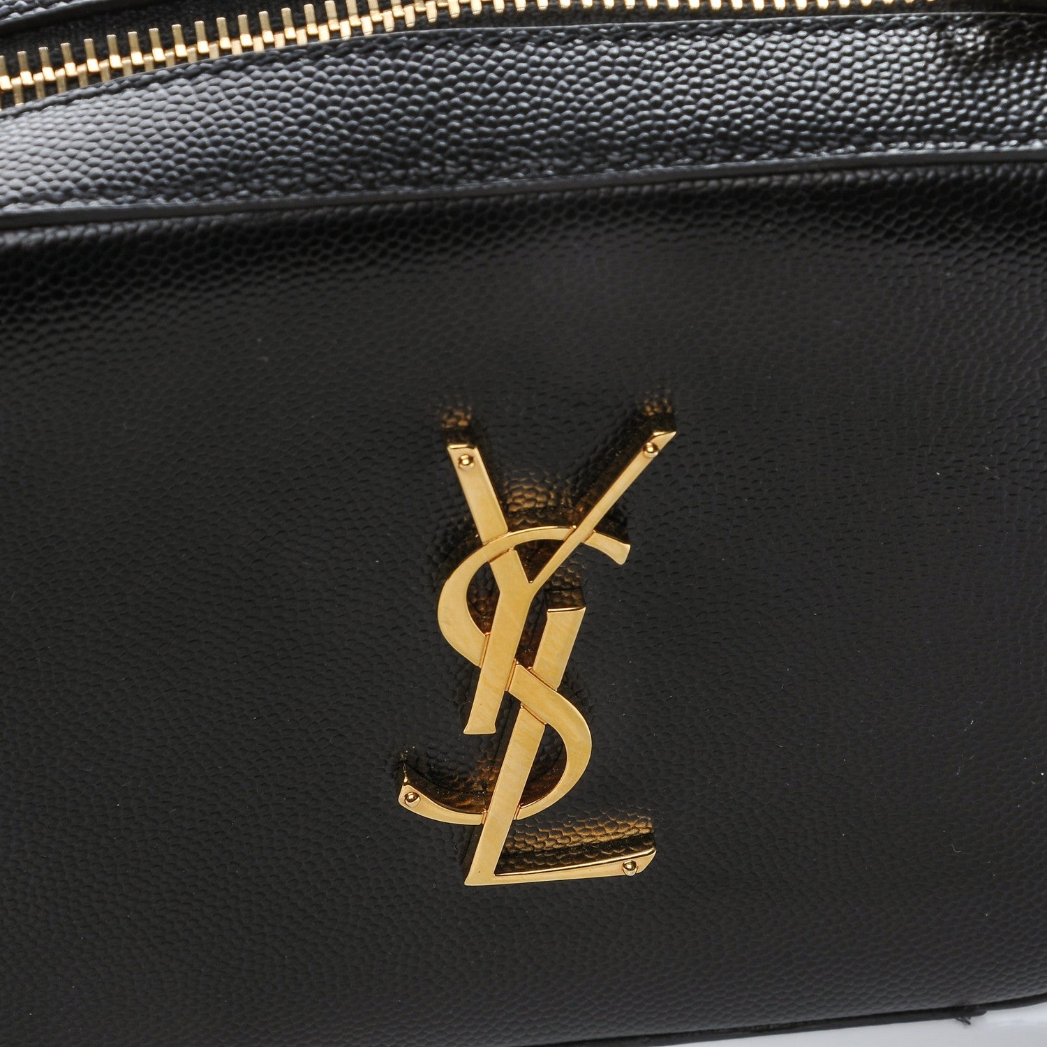 Saint Laurent Grain De Poudre Small Classic Monogram Camera Bag Black 6 of 8