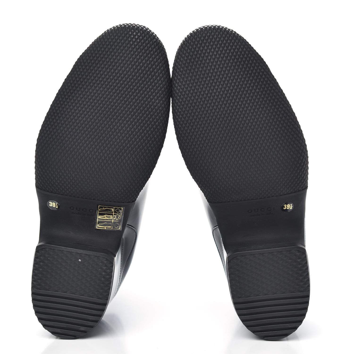 Gucci Coated Fabric Kitt Wellie Boots 39 Black 5 of 9