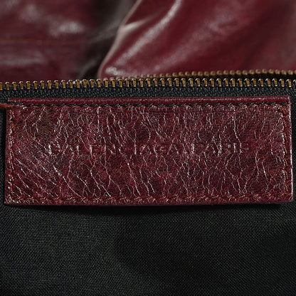 Balenciaga Agneau Classic Hardware Day Hobo Rouge Grenat 9 of 11