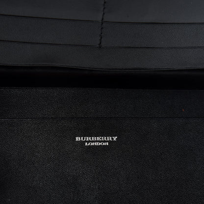 Burberry House Check Continental Wallet Black 6 of 6