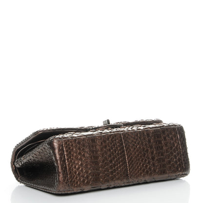 Chanel Metallic Python 2.55 Reissue 225 Flap Brown 4 of 7