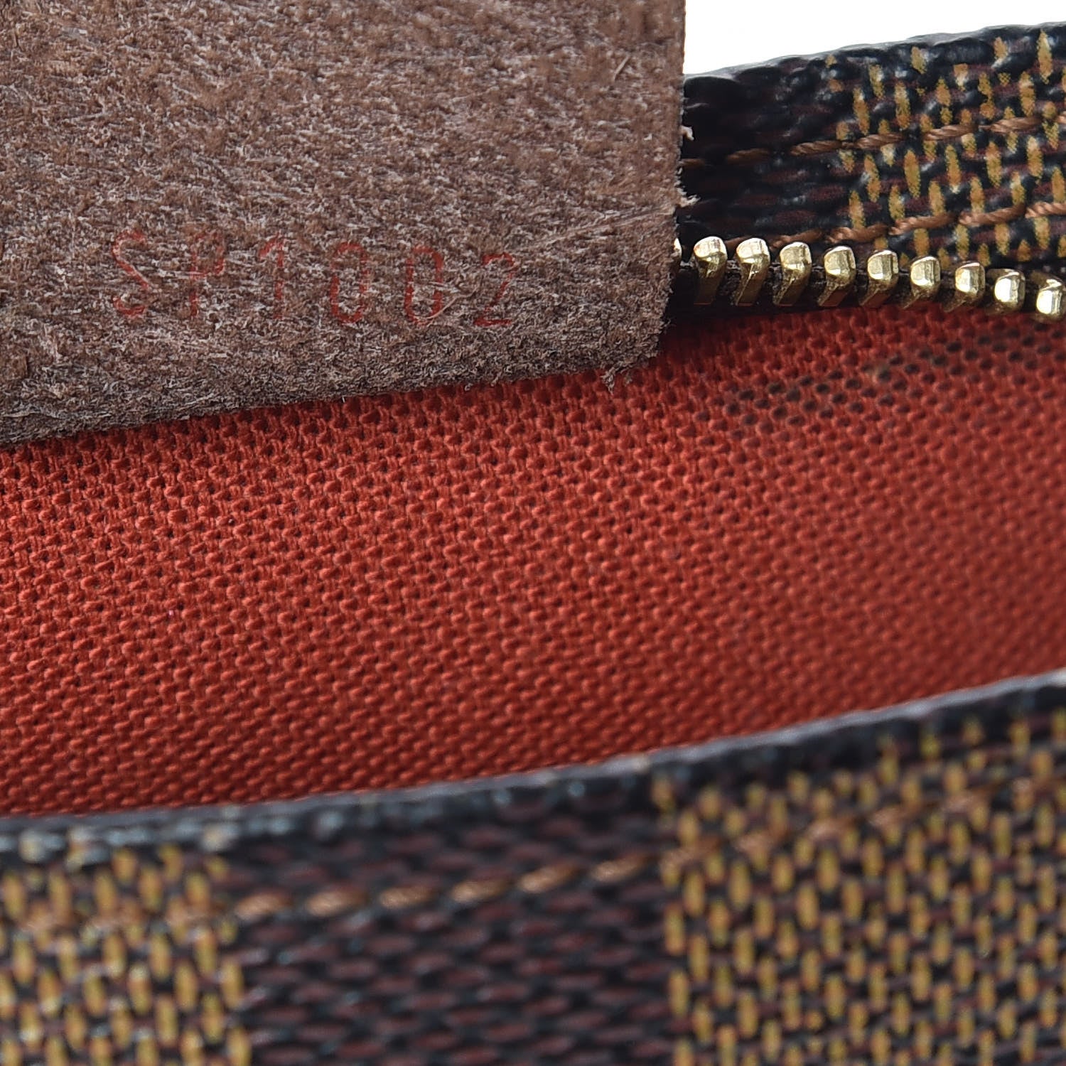 Louis Vuitton Damier Ebene Trousse Make Up Bag Pochette 7 of 14