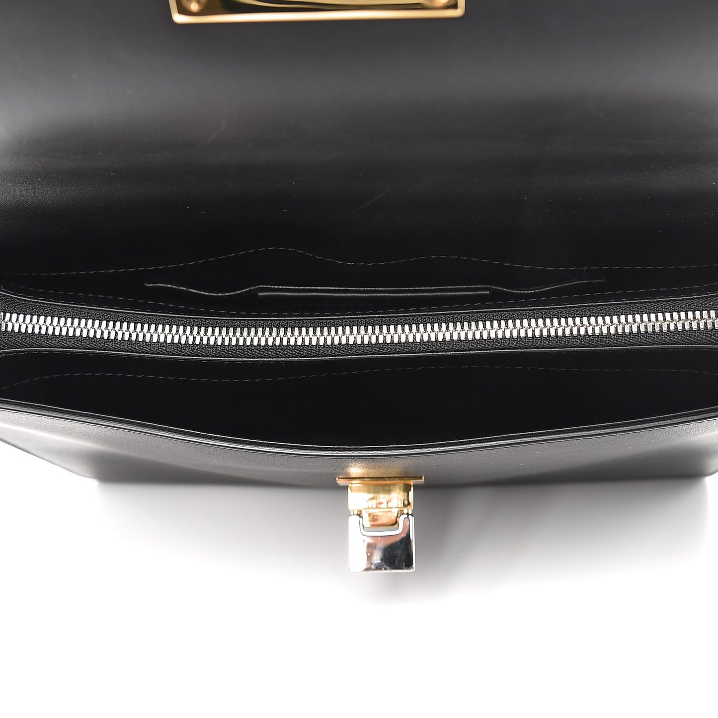 Veau Le Dix S New Cartable Briefcase Black