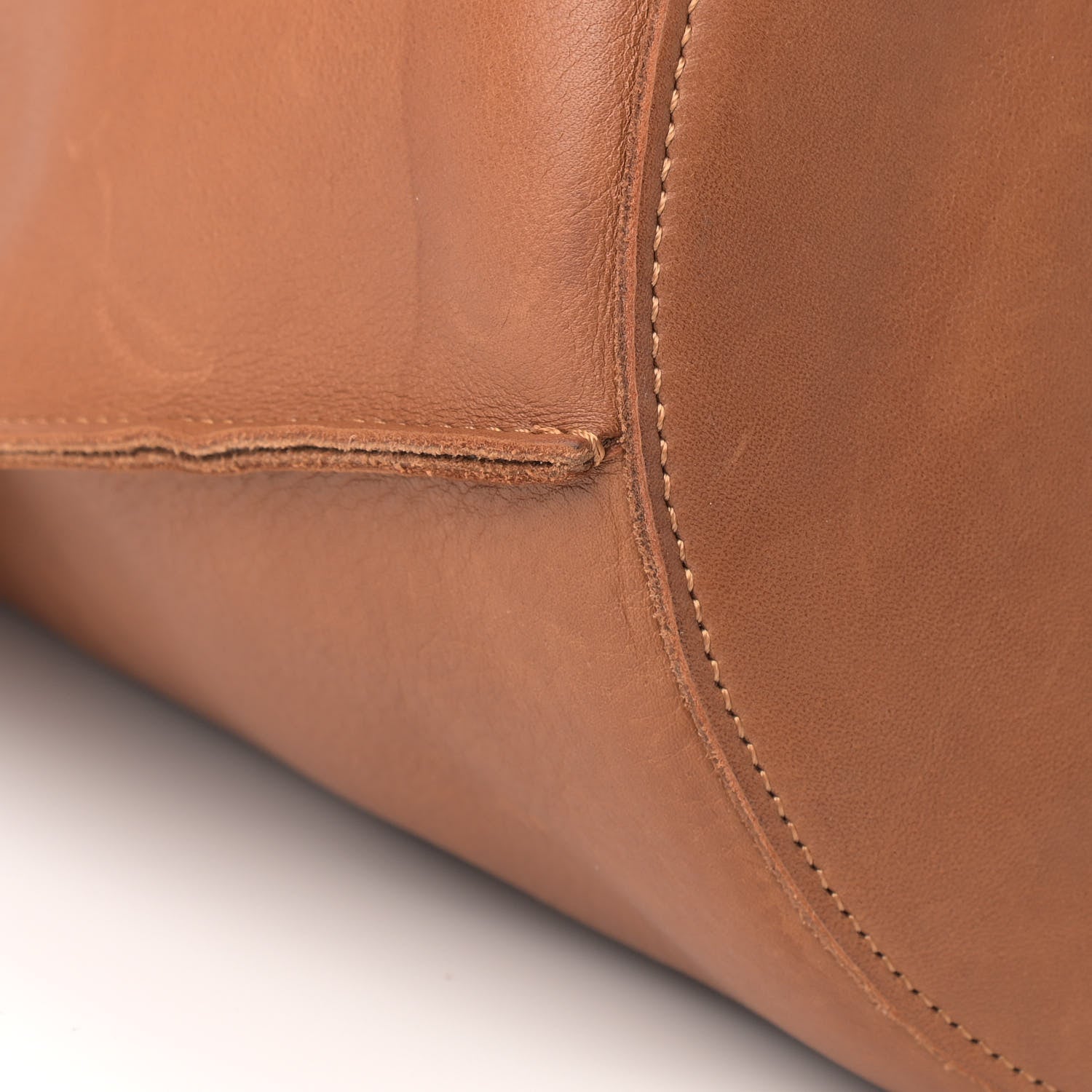 Celine Smooth Calfskin Big Bucket Bag Tan 8 of 12