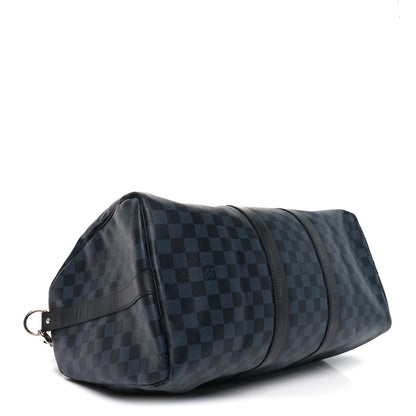 Louis Vuitton Damier Cobalt Keepall Bandouliere 45 3 of 8